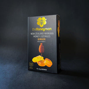 Manuka Honey Lozenges - Ginger with Vitamin C - theHoneyman